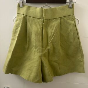 Zara tailored shorts NWT